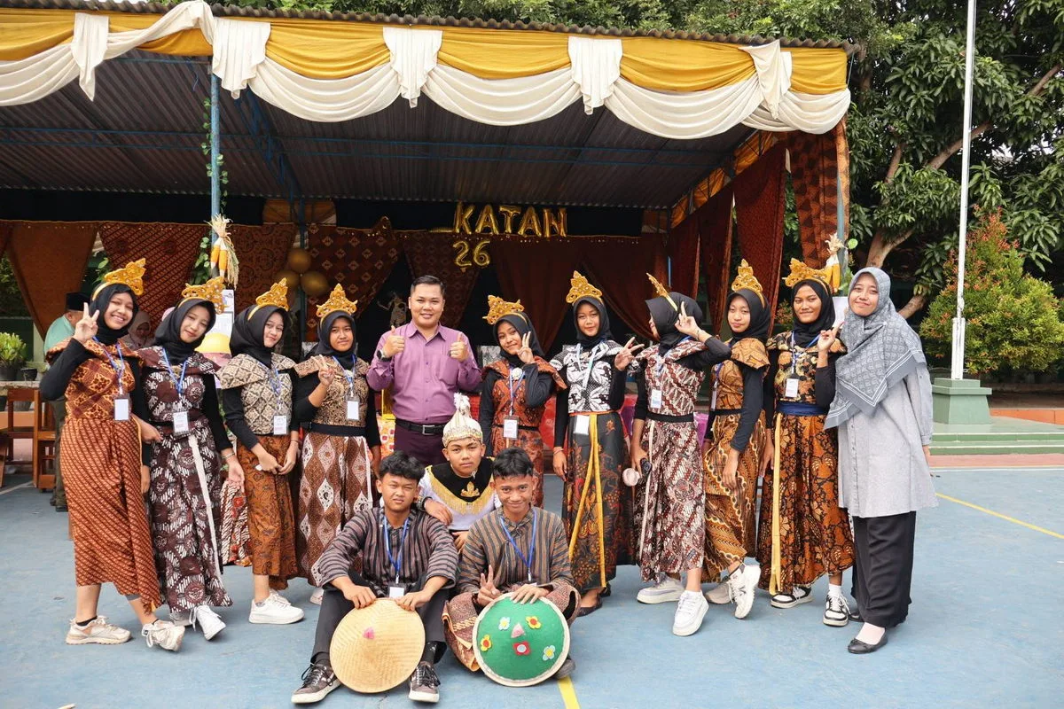 TPS 3 Usung Tema Jawa, Siswa Kelas 9 MTsN 8 Sleman Antusias Ikuti Pemilu OSIS