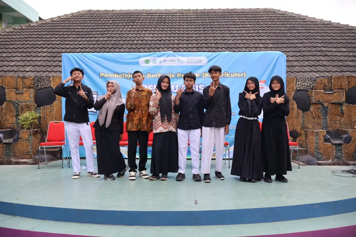 Empat Paslon OSIS MTsN 8 Sleman Siap Hadapi Pencoblosan