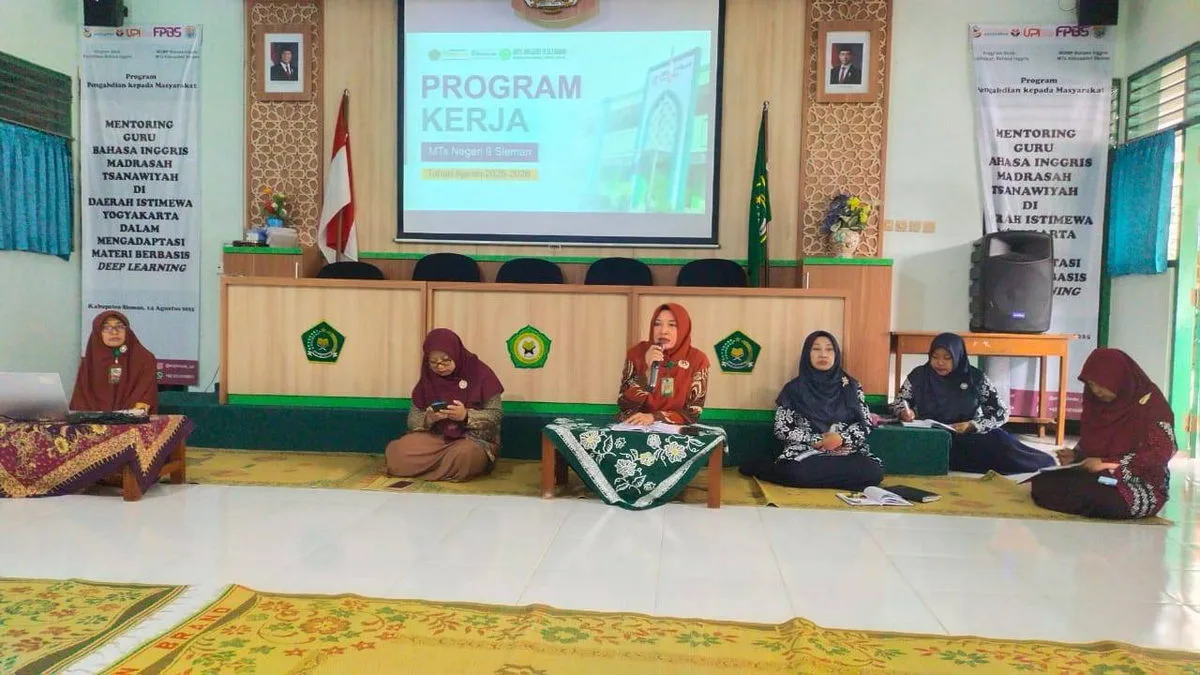 MTsN 9 Sleman Gelar Sosialisasi Susulan Program Madrasah