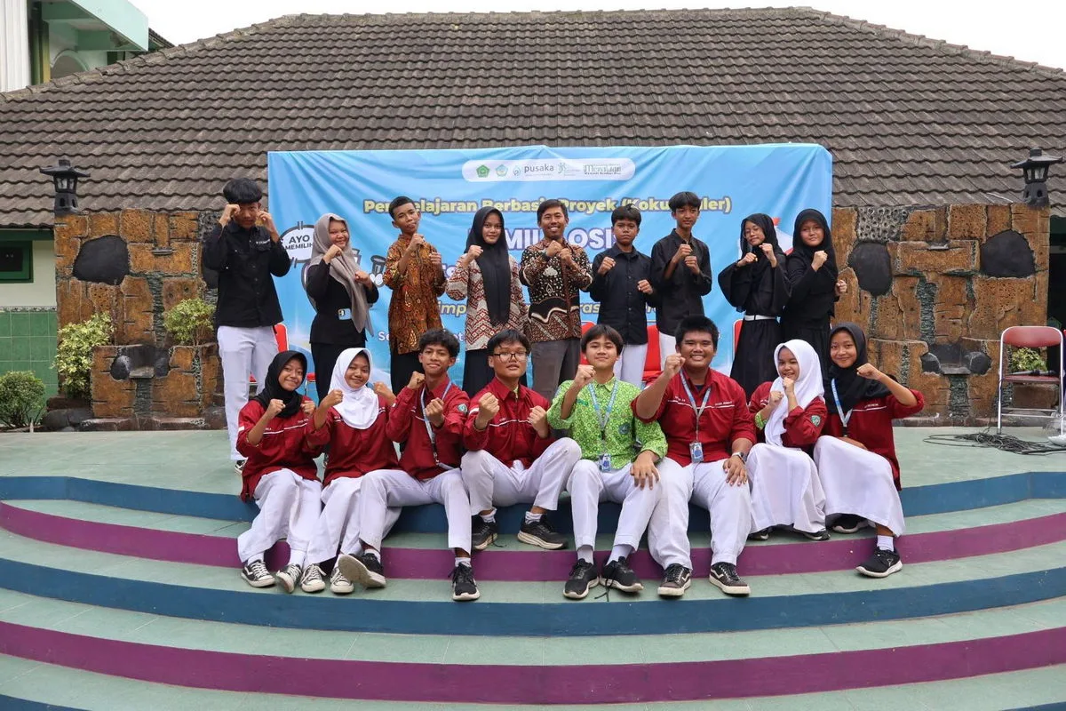 Panitia Pemilos MTsN 8 Sleman Sukses Gelar Orasi Paslon OSIS