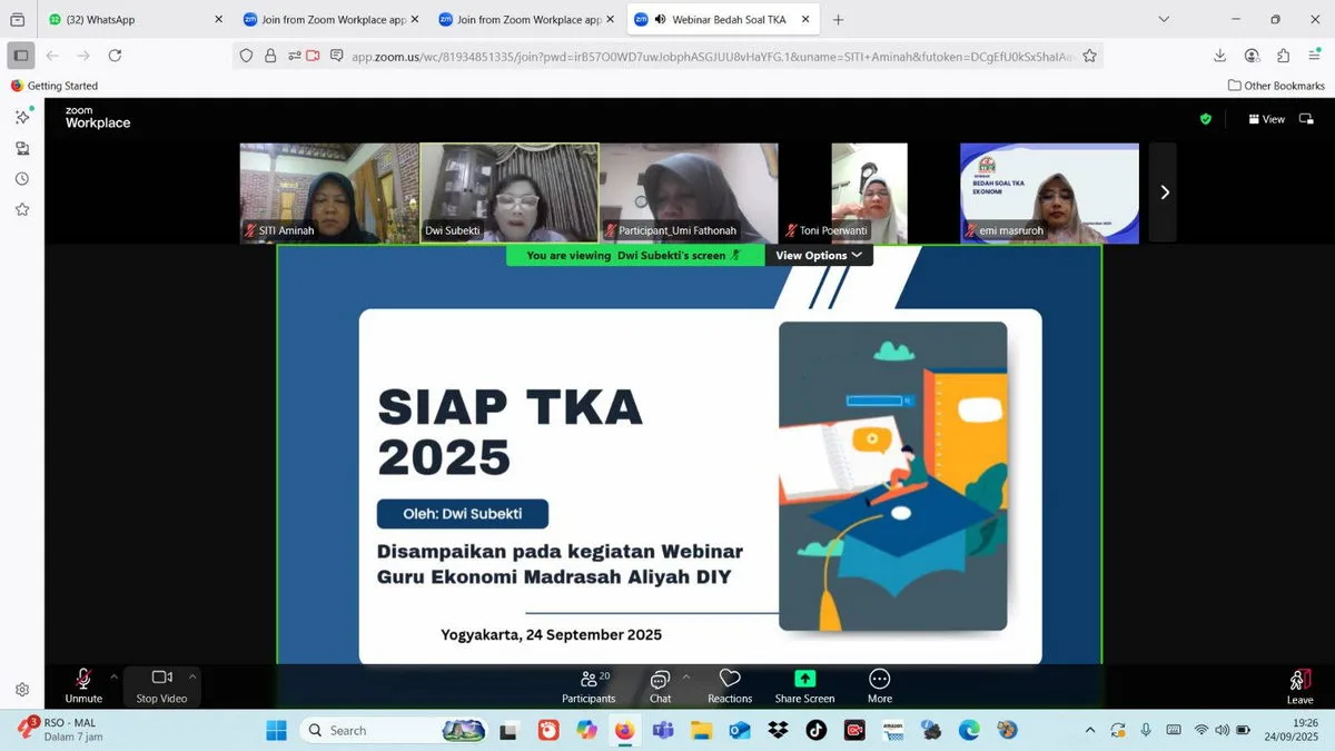 MGMP Ekonomi MA: Meningkatkan Kompetensi Guru untuk Persiapan TKA Optimal