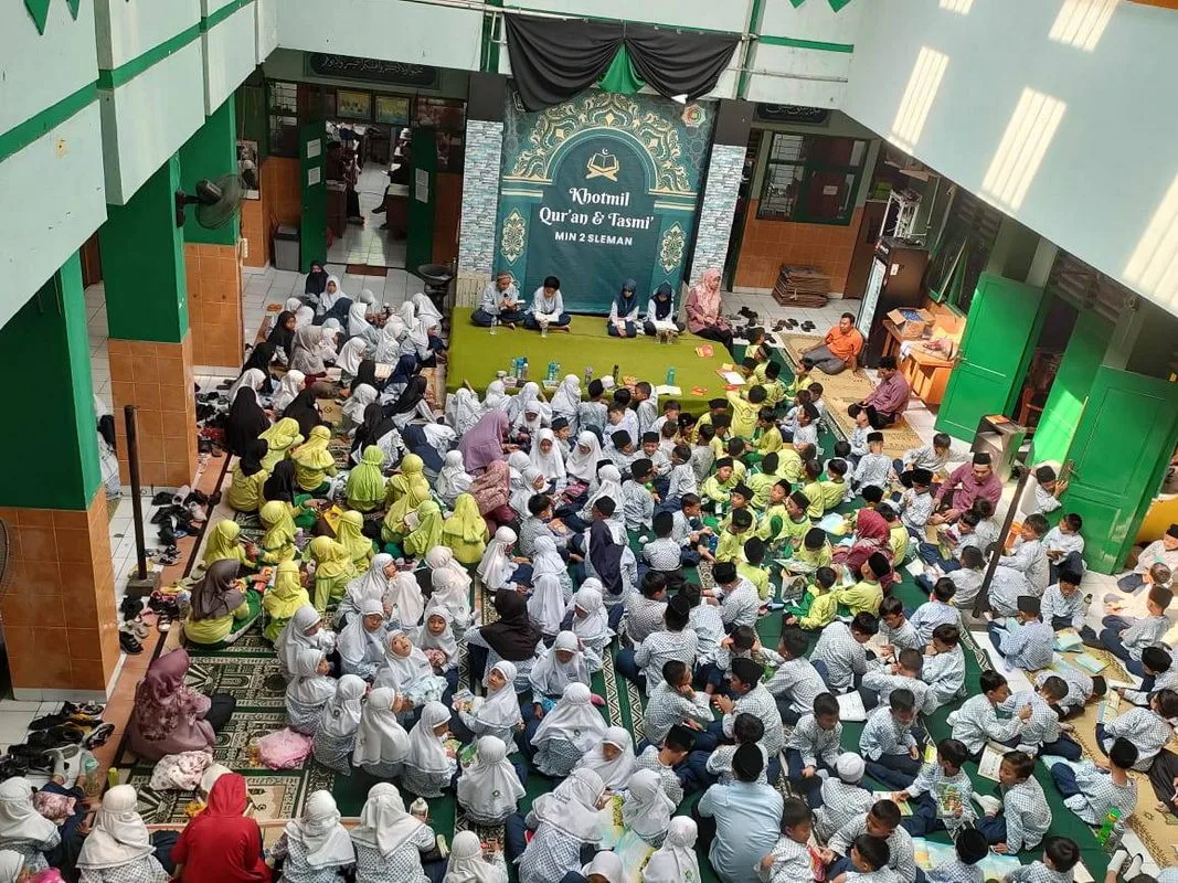 Semangat Qur’ani, Siswa MIN 2 Sleman Laksanakan Tasmi’ Juz 30 dan Juz 29