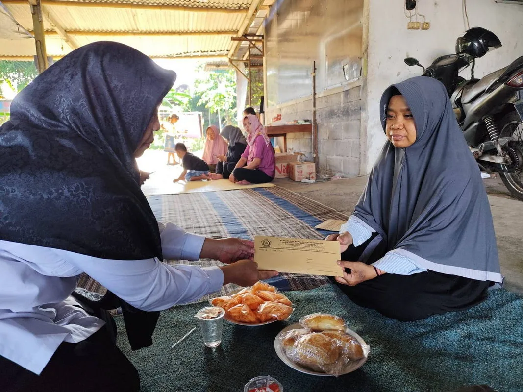 Turut Berbela Sungkawa, Guru Pegawai MTs Negeri 3 Sleman Sampaikan Santunan