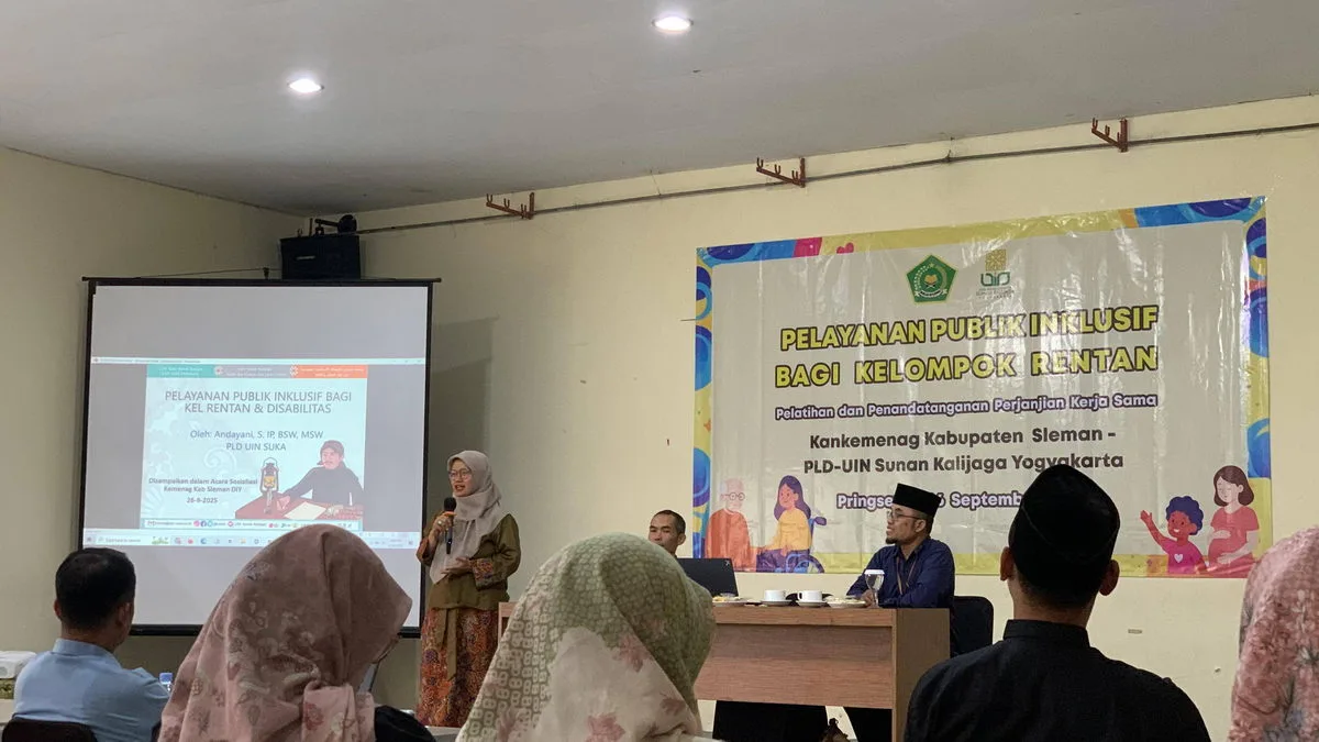 MAN 3 Sleman Ikut Serta dalam Acara Pelayanan Publik Inklusif Bersama Kankemenag Sleman