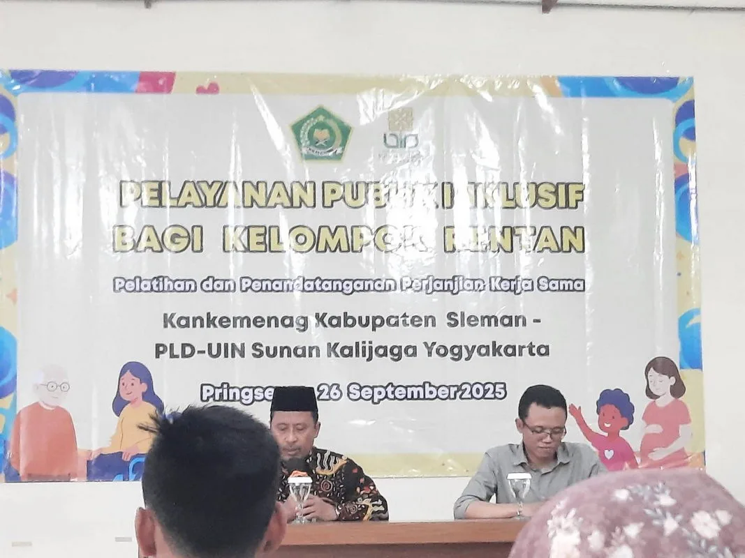 MTsN 8 Sleman Hadiri Pertemuan Layanan Publik Inklusif dan Kerja Sama Kemenag Sleman–PLD UIN Sunan Kalijaga
