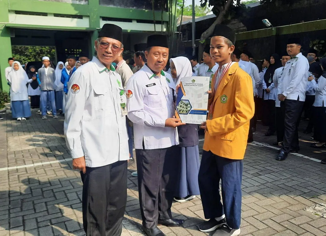 Muhammad Rizki Saputra, Siswa MTsN 9 Sleman Raih Peringkat Satu OMI Matematika Tingkat Kabupaten Sleman