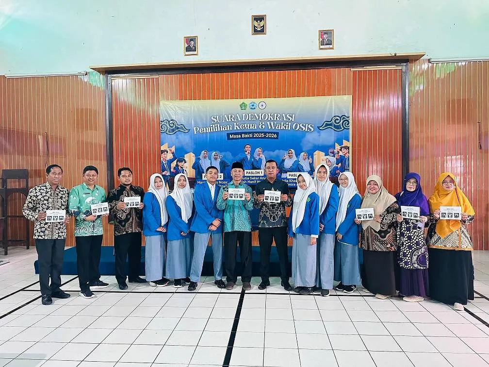 Suara Warga Madrasah Tentukan Ketua OSIS Baru MAN 5 Sleman