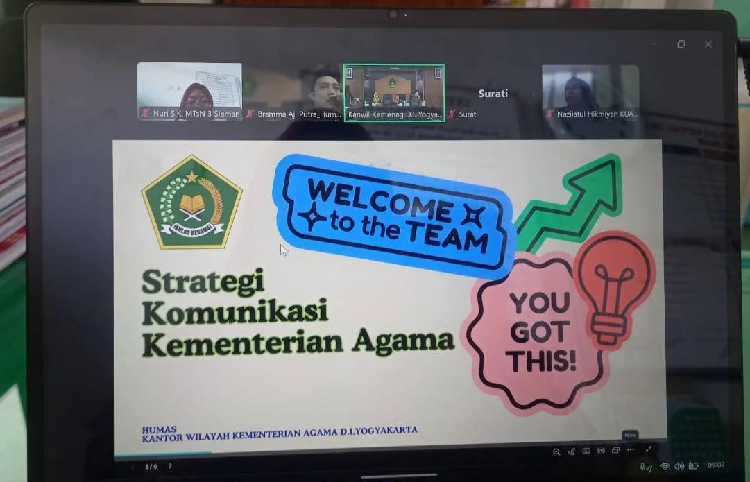 Penguatan Kapasitas Kehumasan MTsN 3 Sleman Hadiri Pelatihan