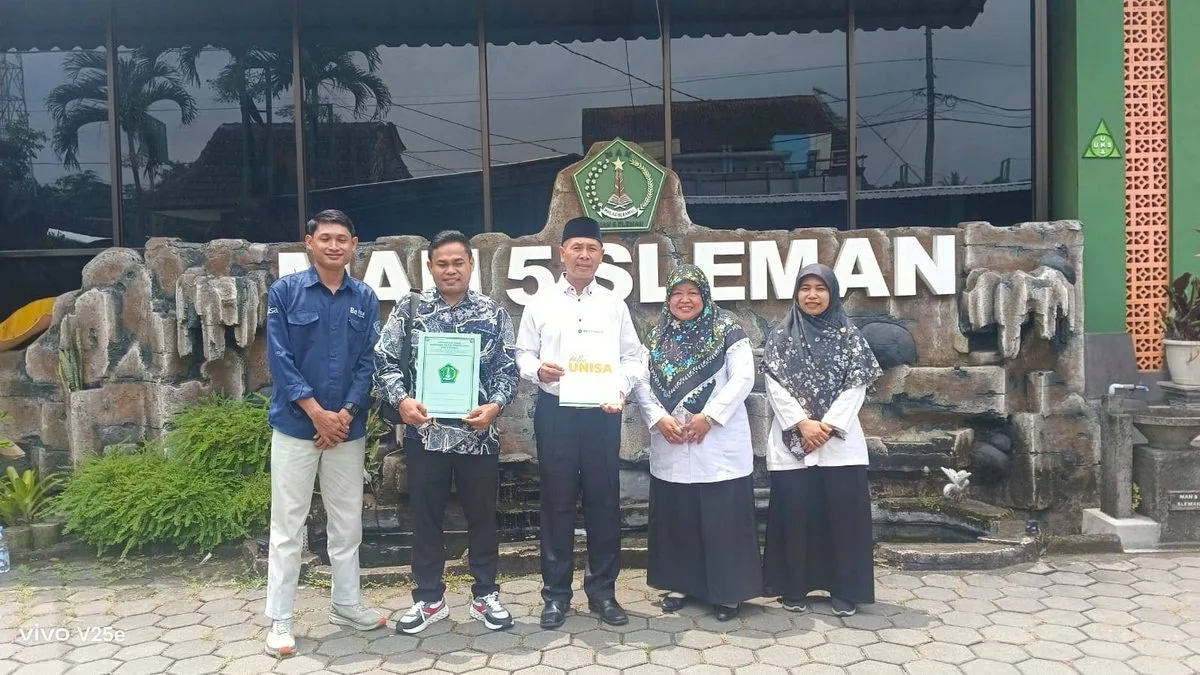 Perkuat Kolaborasi, MAN 5 Sleman Teken MoU dengan Universitas Aisyiah Yogyakarta
