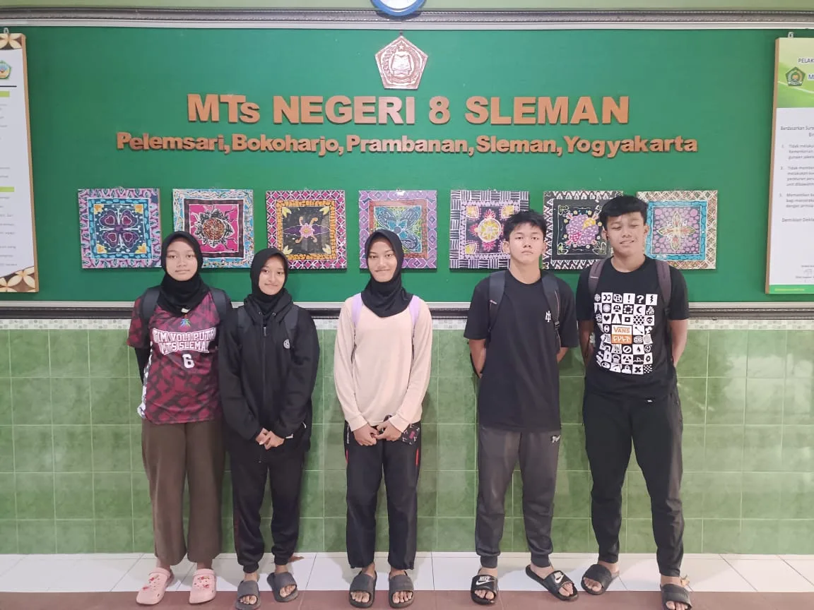Lima Siswa MTsN 8 Sleman Siap Berlaga di Kejuaraan PKM Voli Tingkat Provinsi DIY