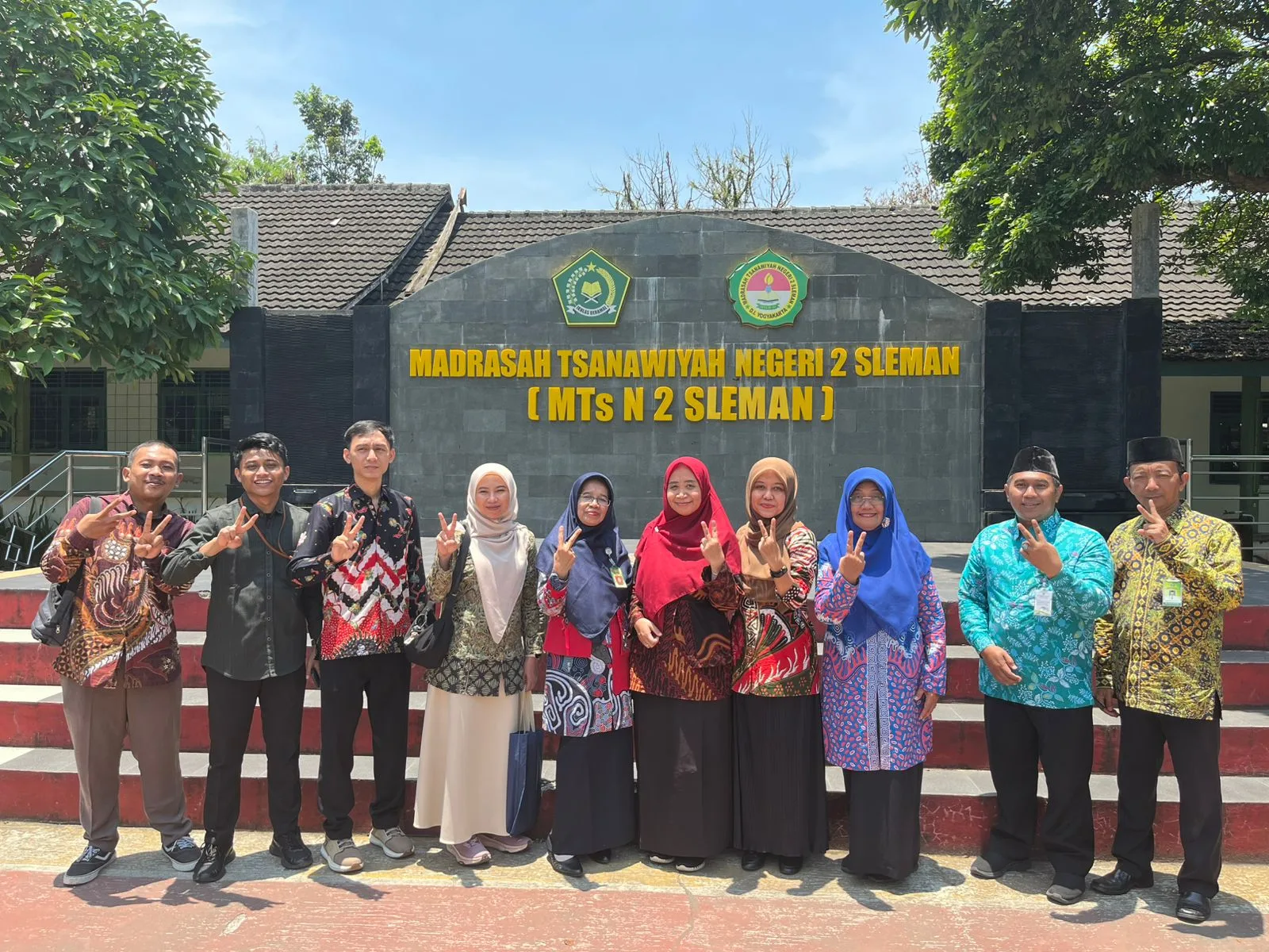 Perkuat Mutu Pendidikan, Ditjen Pendis RI Hadir di MTsN 2 Sleman