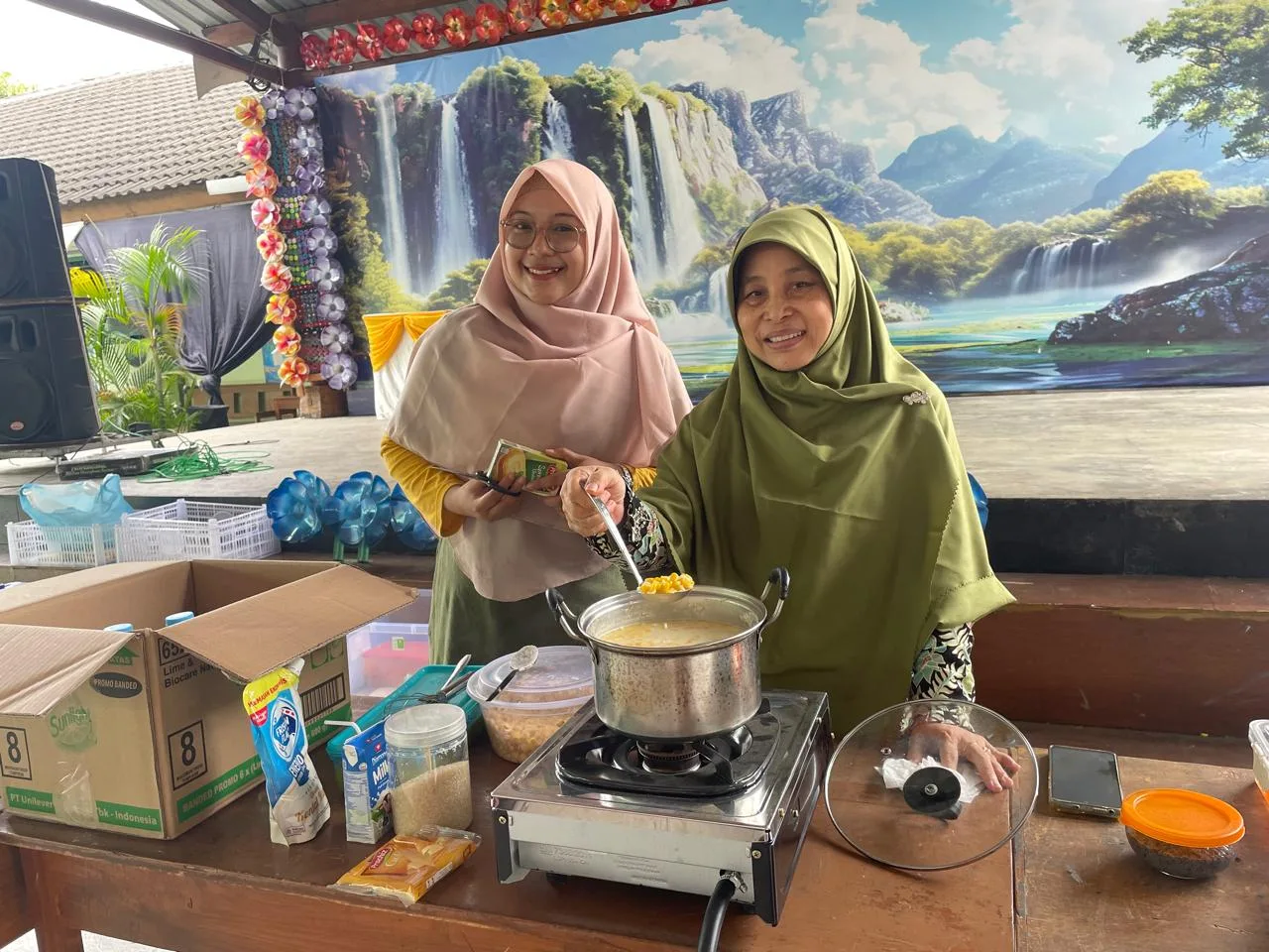  Ceria di Kelas Memasak P5RA, Siswa MTsN 10 Sleman Racik Mango Milky Cheesy dan Jasuke Creamy