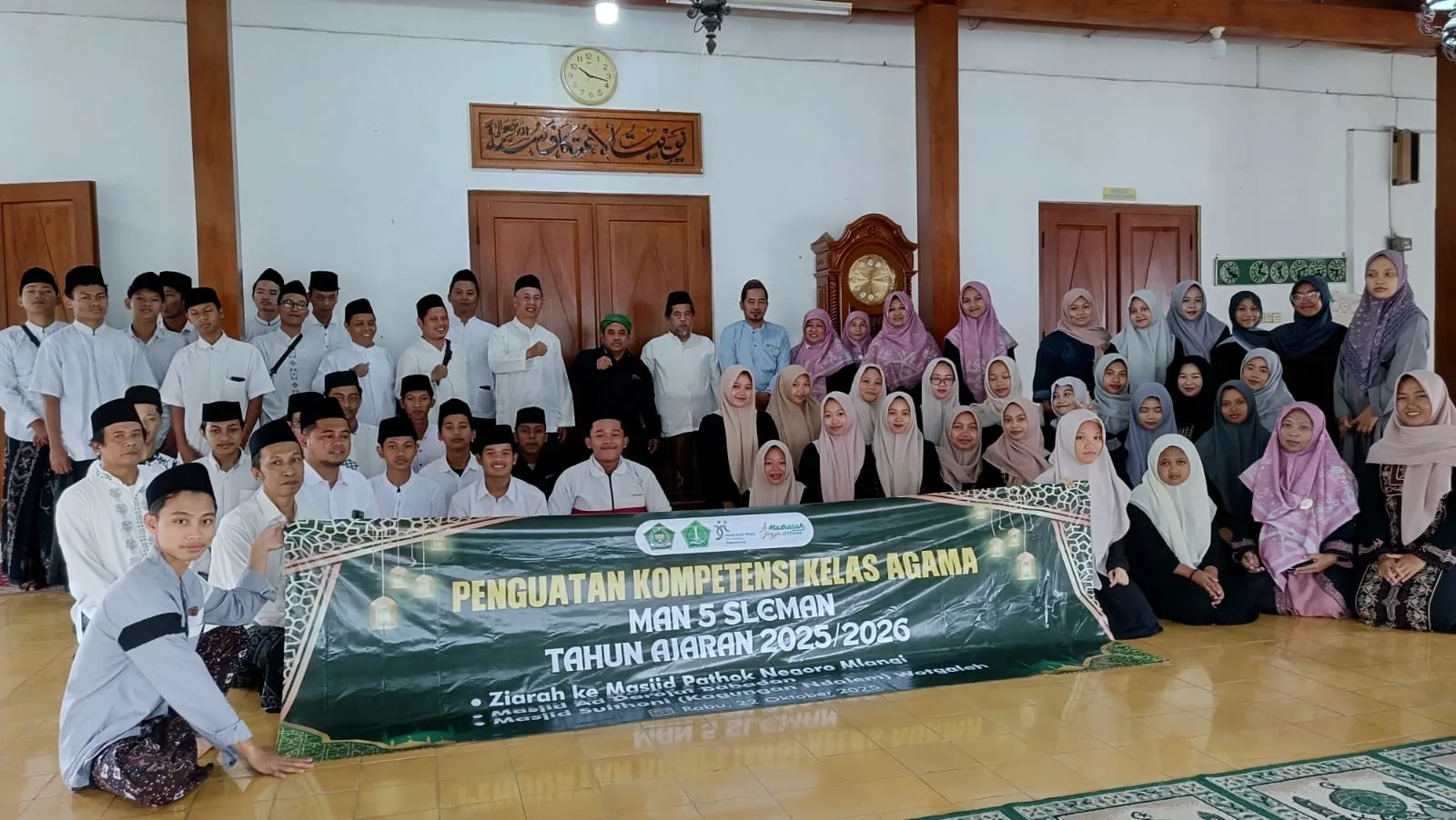 Jejak Wali, Jejak Santri: Perjalanan Spiritual Siswa MAN 5 Sleman Menyusuri Tiga Pathok Negoro