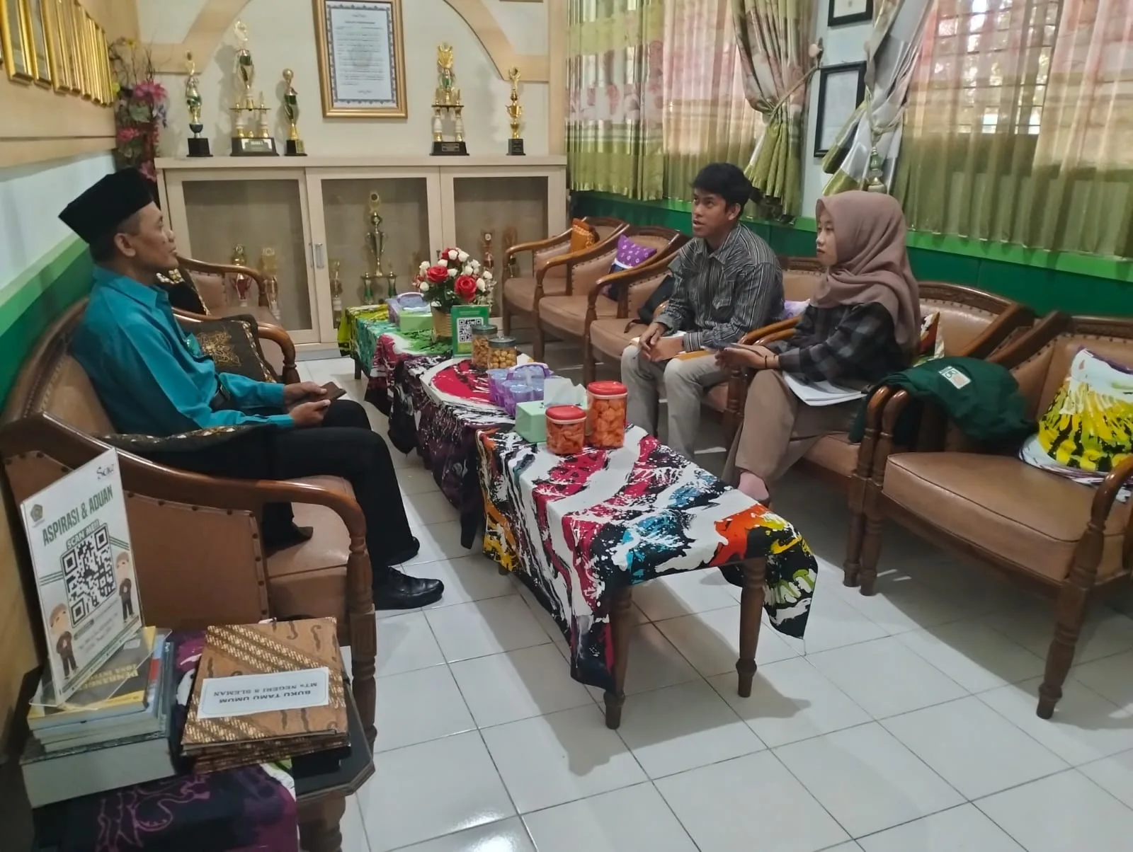 Mahasiswa UIN Sunan Kalijaga Ijin Lakukan Penelitian Kearifan Lokal di MTsN 8 Sleman