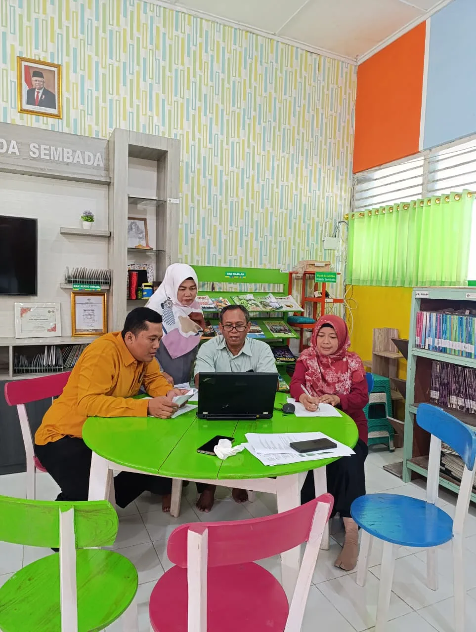 Guru Matematika MTsN 2 Sleman Mantapkan Persiapan Lesson Study Lewat MGMP Internal