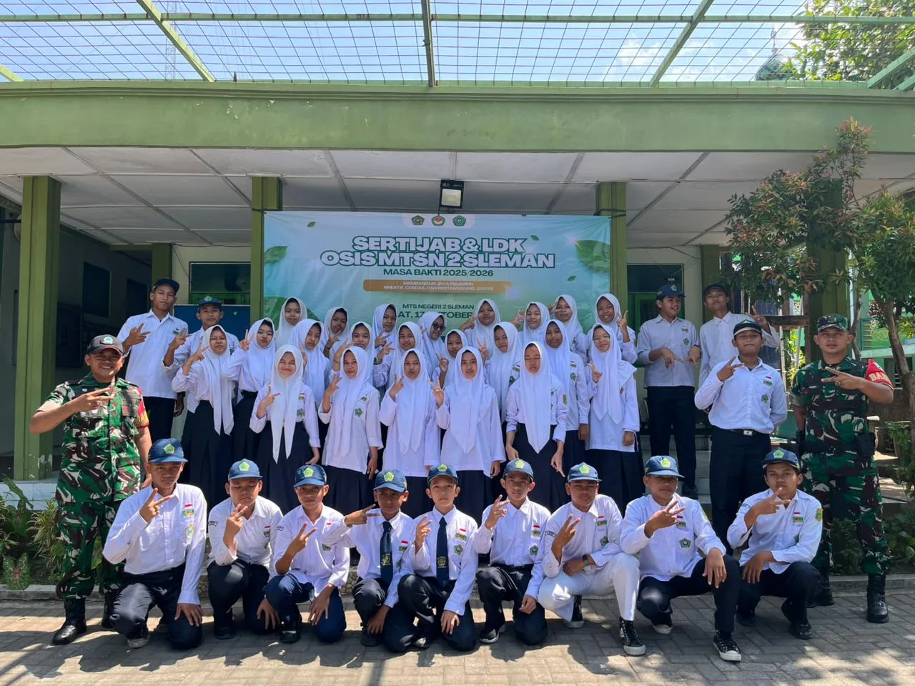 MTsN 2 Sleman Bentuk Pemimpin Muda Islami Lewat Latihan Dasar Kepemimpinan (LDK)
