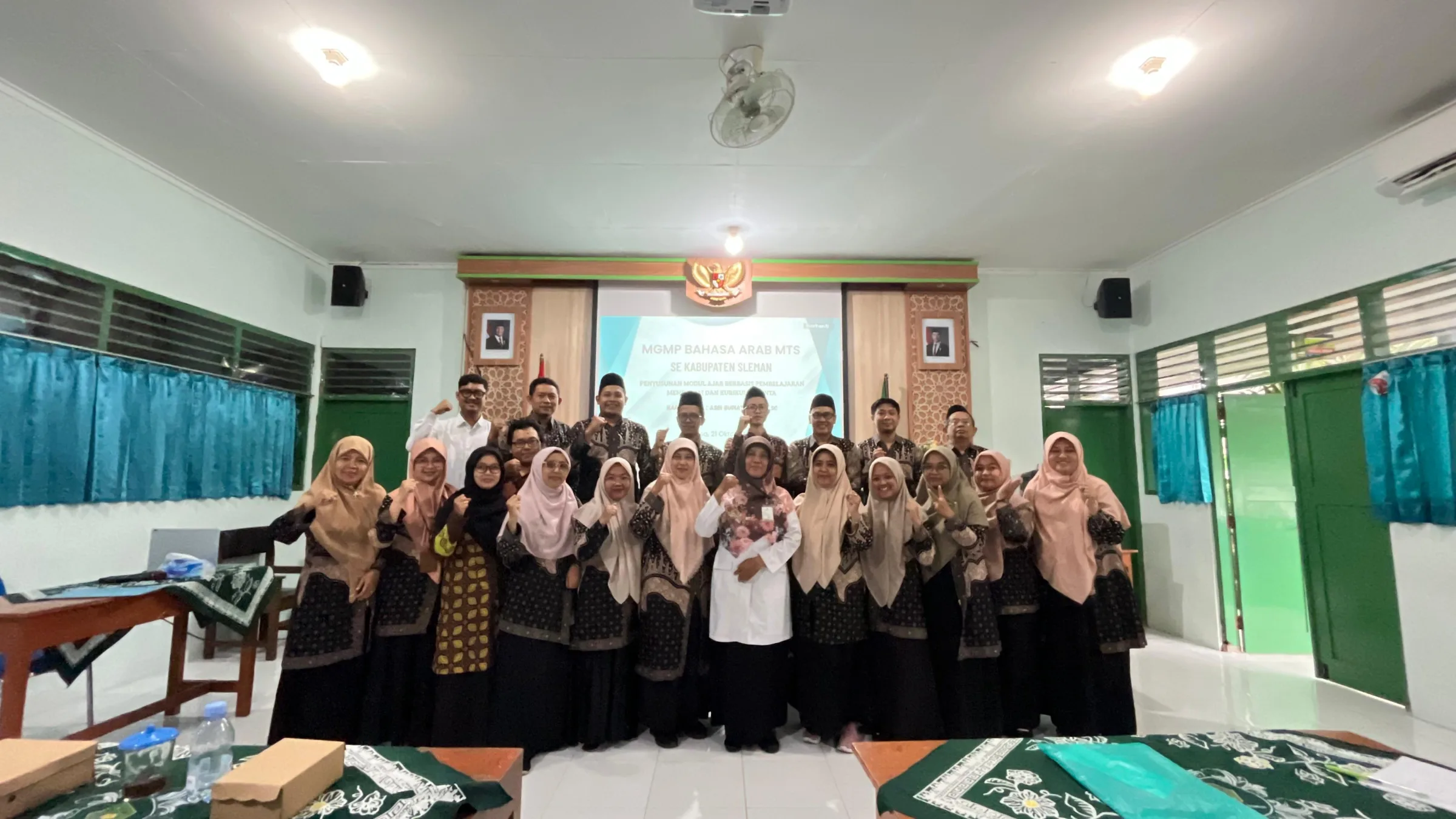 MTsN 9 Sleman Jadi Tuan Rumah MGMP MTs Bahasa Arab Se-Kabupaten Sleman
