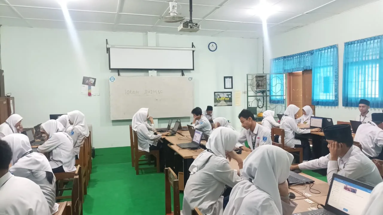 MTsN 9 Sleman Sukses Laksanakan PPTKA –TKAD Hari Pertama