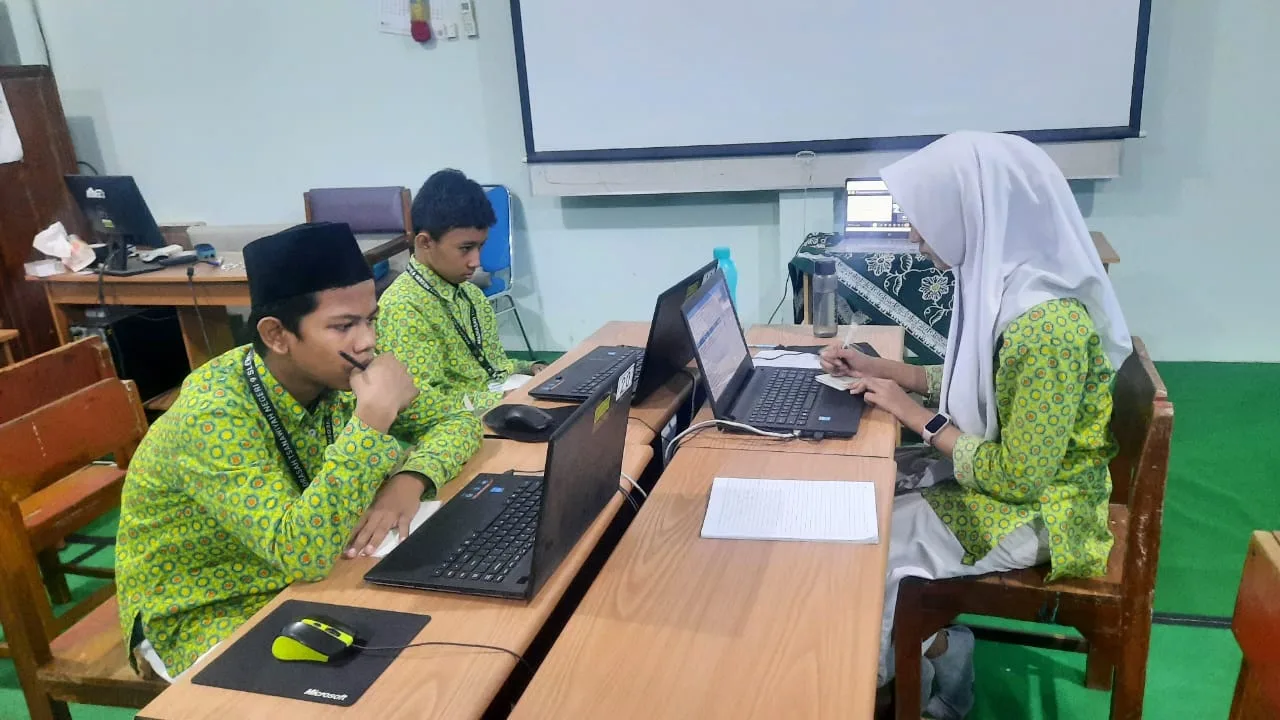 Lima Peserta Didik MTsN 9 Sleman Ikuti Seleksi Olimpiade KOMPAC Bidang Matematika