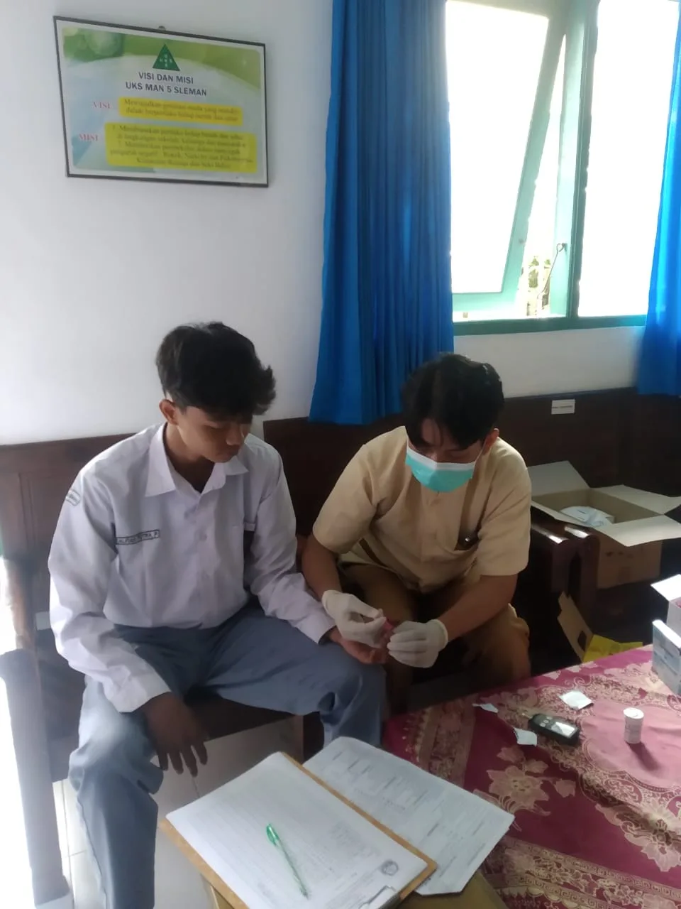 MAN 5 Sleman Gelar Skrining Kesehatan Siswa Kelas XI: Deteksi Dini Wujudkan Generasi Sehat dan Berkualitas