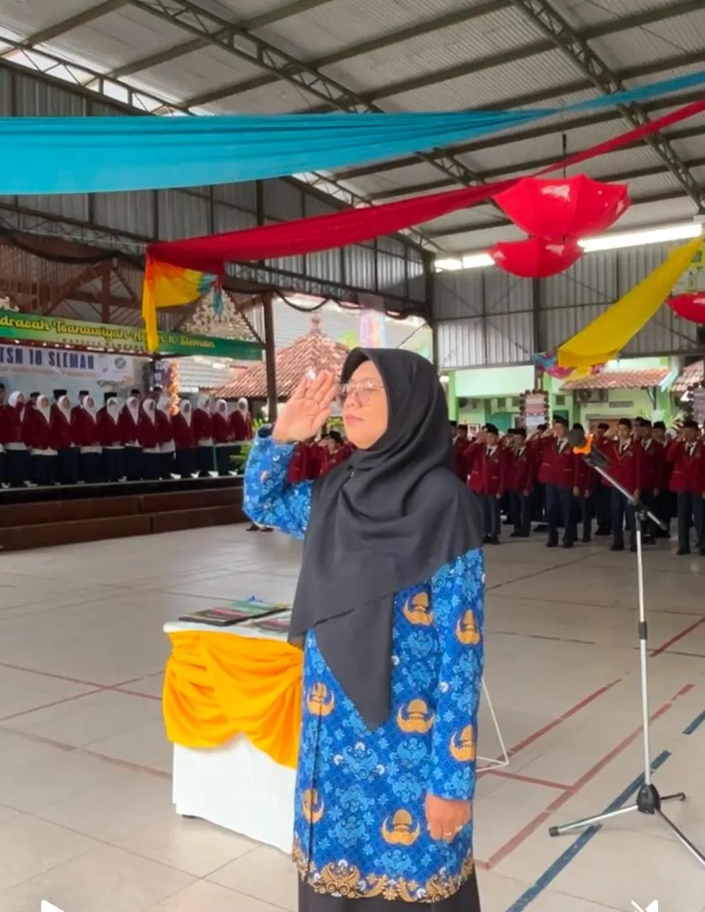 MTsN 10 Sleman Gelar Upacara Peringatan Hari Sumpah Pemuda 2025