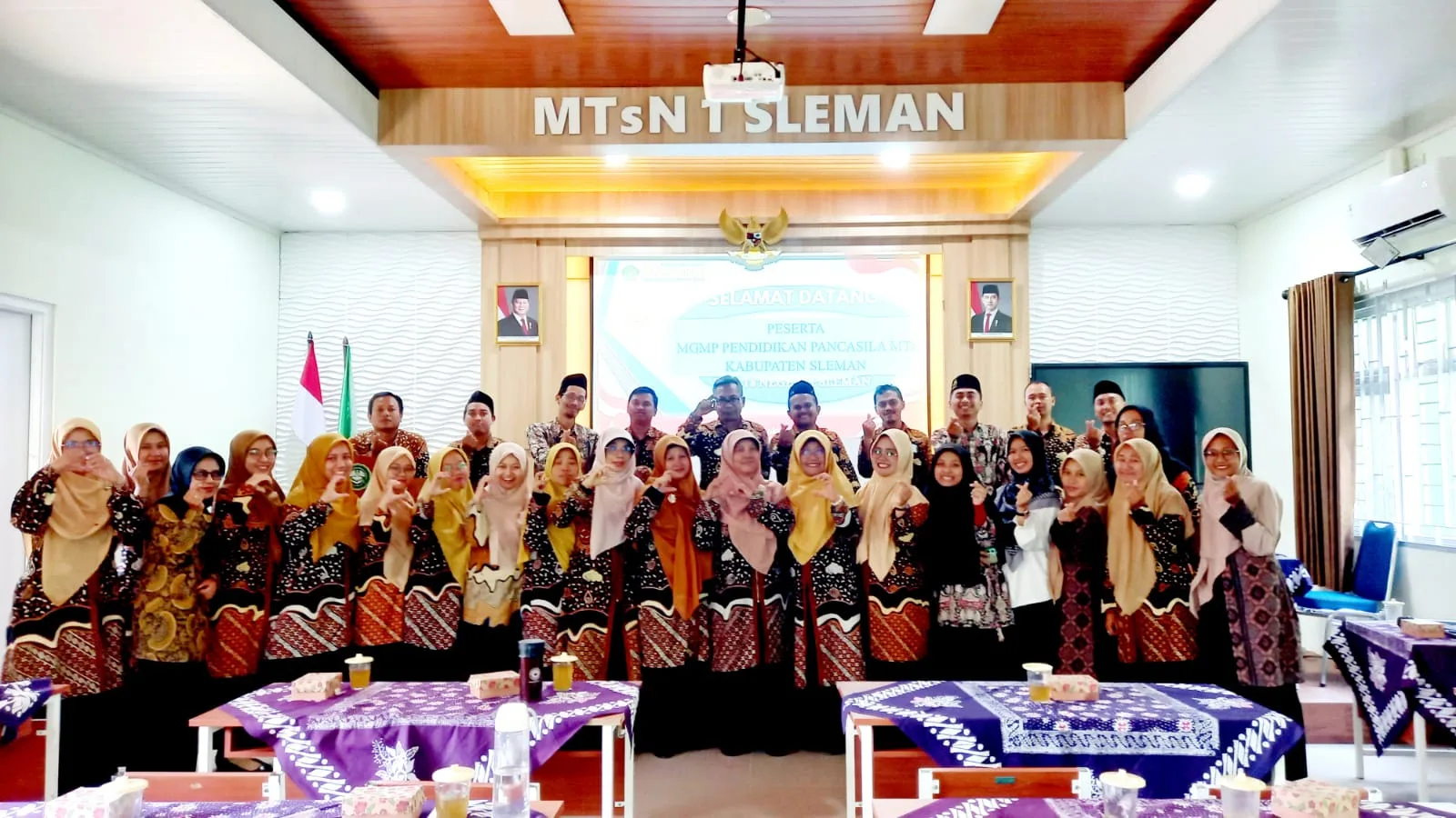 MTsN 8 Sleman Berpartisipasi dalam MGMP PPKn Bertema Pembelajaran Mendalam dan KBC