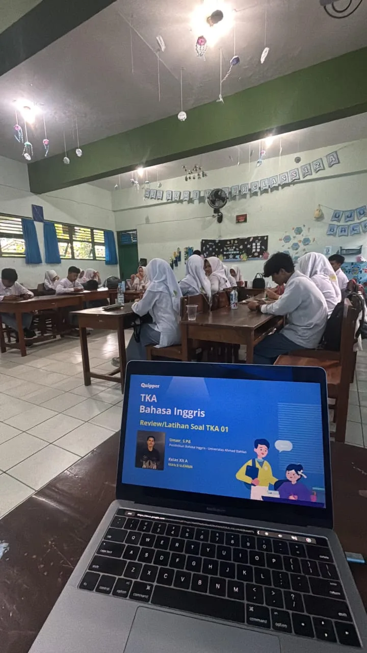 MAN 5 Sleman Gelar Pendalaman Materi Bersama Quipper untuk Sukses TKA 2025