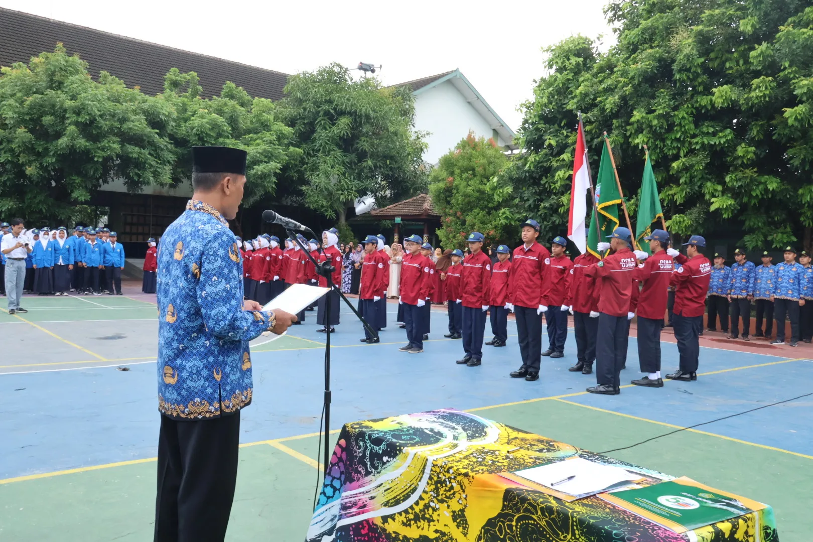 Pengurus OSIS Masa Bakti 2025/2026 MTsN 8 Sleman Resmi Dilantik