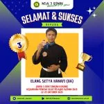 Kembali Toreh Prestasi Membanggakan Elang Setya Hanafi Juara 3 Seni Tangan Kosong