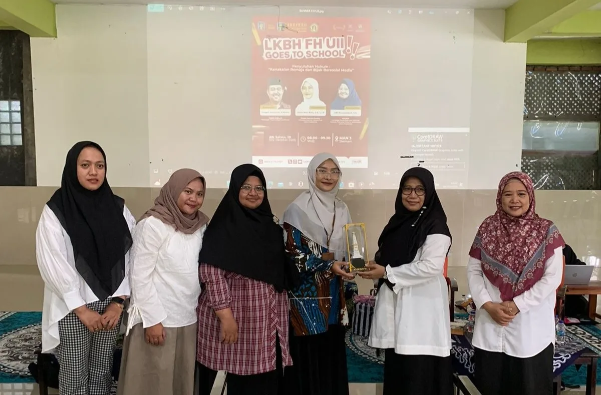 LKBH FH UII Goes to MAN 3 Sleman: Edukasi Kenakalan Remaja dan Bijak Bersosial Media