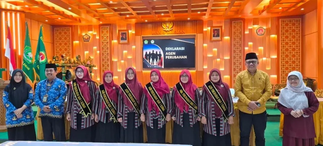 MAN 3 Sleman Gelar Penandatanganan Deklarasi Integritas dan Pisah Sambut Pengawas