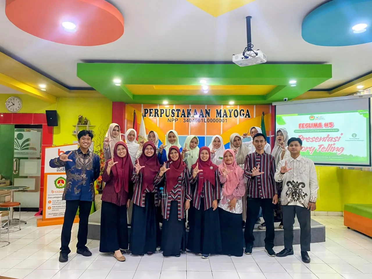 Rangkaian Lomba FESLIMA #5: Storytelling Bertema Cinta Lingkungan di Perpustakaan MAN 3 Sleman