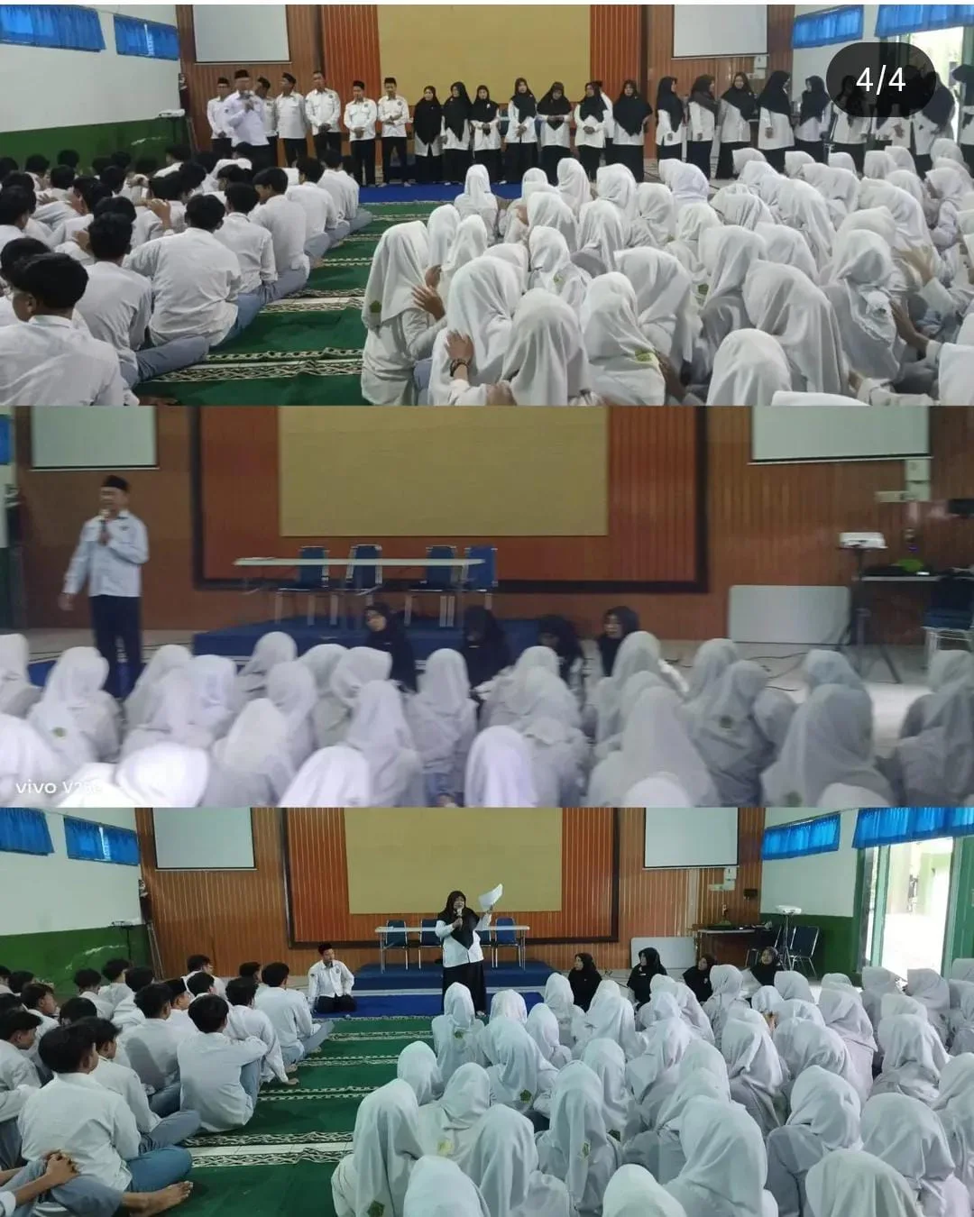 Rangkai Doa dan Haru, MAN 5 Sleman Kukuhkan Semangat Siswa Jelang TKA 2025