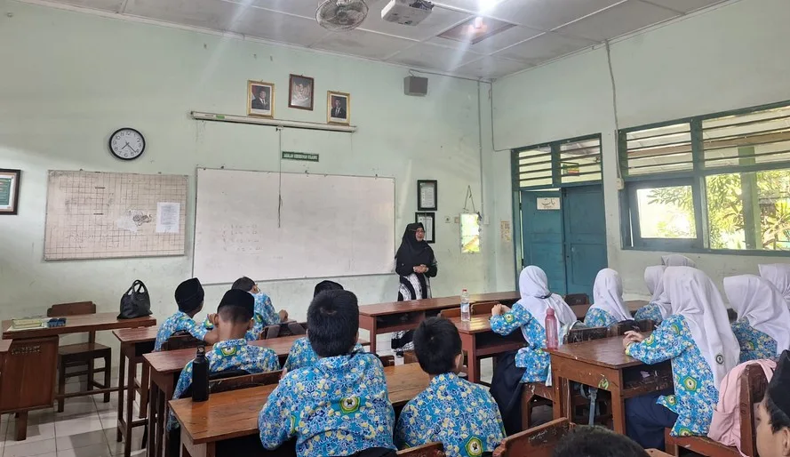 Siswa Kelas VIIA MTsN 9 Sleman dapat Spirit Baru dari Kegiatan Jumat Inspirasi