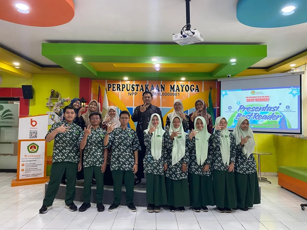 Presentasi 10 Nominee Best Reader 2025: Wujud Cinta Literasi Siswa MAN 3 Sleman