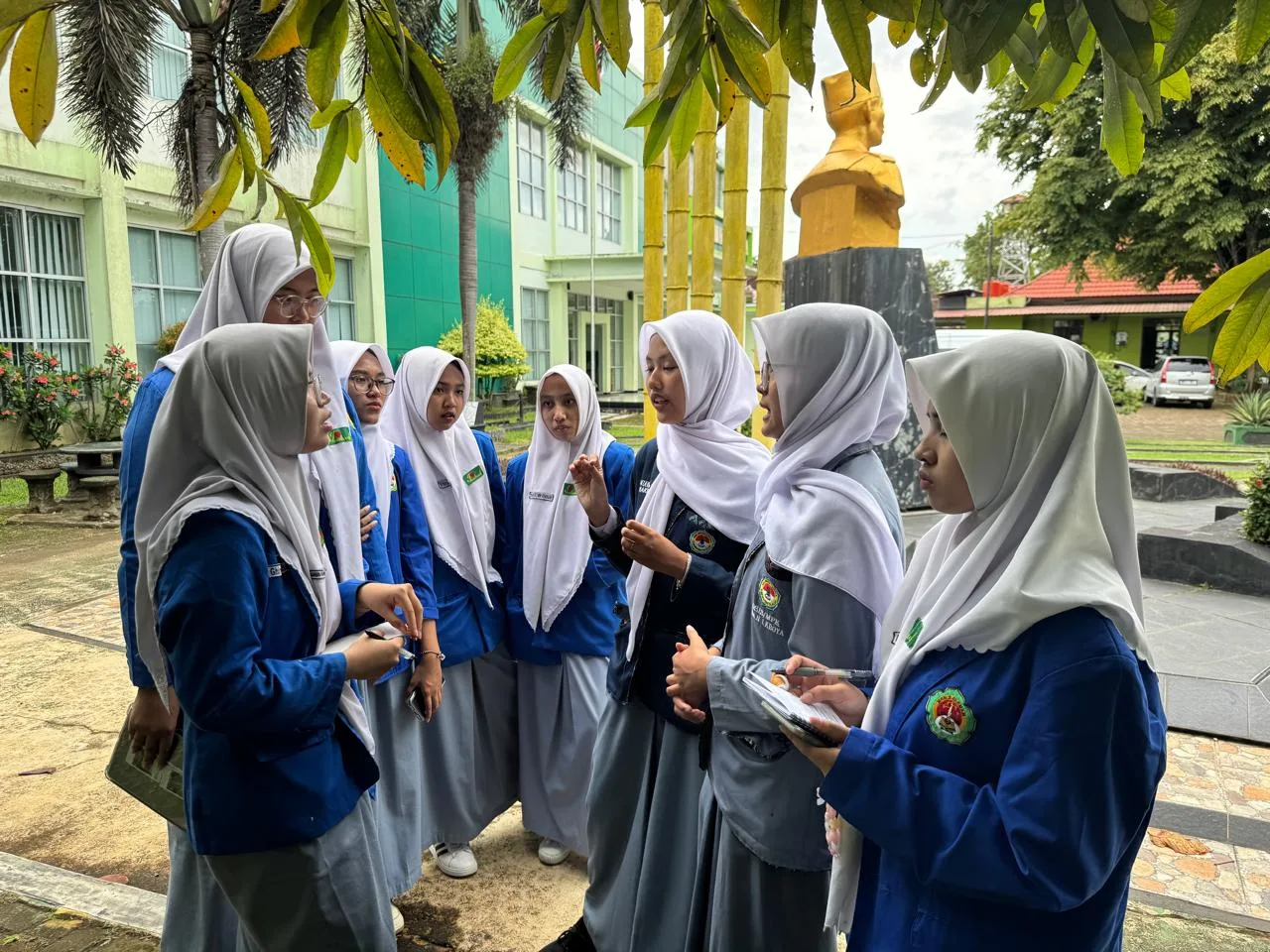 Siswa MAN 3 Sleman Pelajari Praktik Baik Sekolah Adiwiyata di SMAN 1 Kroya