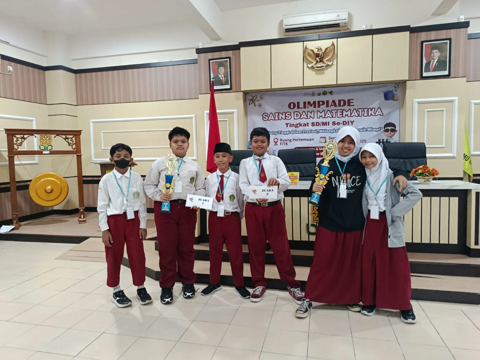 Juara, Dua Tim MIN 2 Sleman Gapai Juara 1 dan Juara 2 OSM Tingkat DIY-Jateng