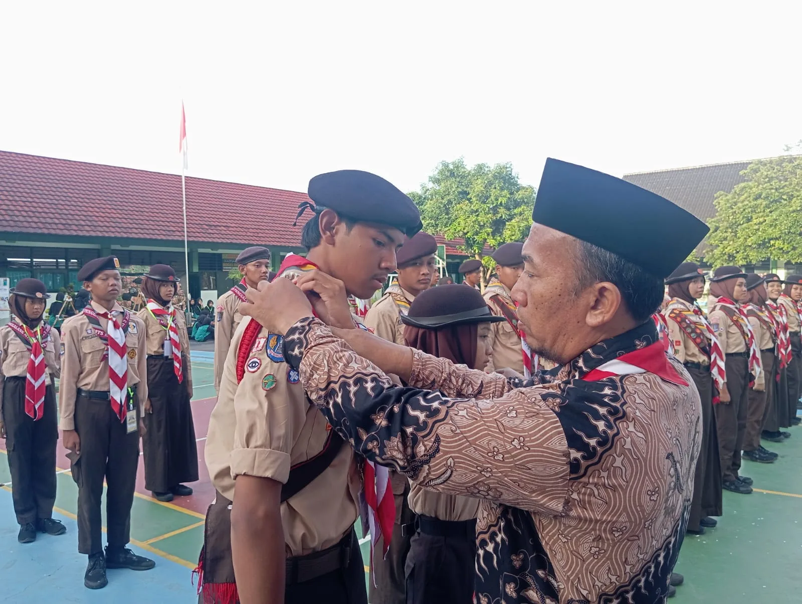 MTs N 3 Sleman Kukuhkan Majelis Penggalang 2025/2026 dalam Gladian ‘The Journey of Becoming a Leader’