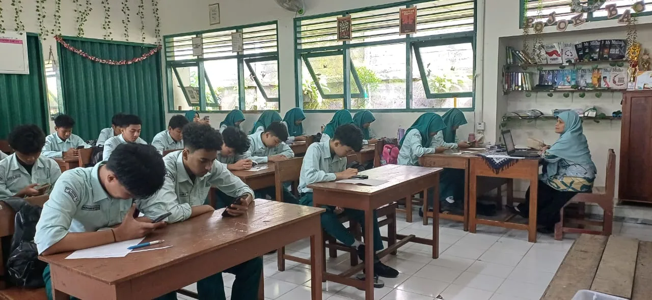 Siap TKA Sejak Dini, MTsN 10 Sleman Ikuti Try Out Nasional TKA Bersama Penerbit Erlangga