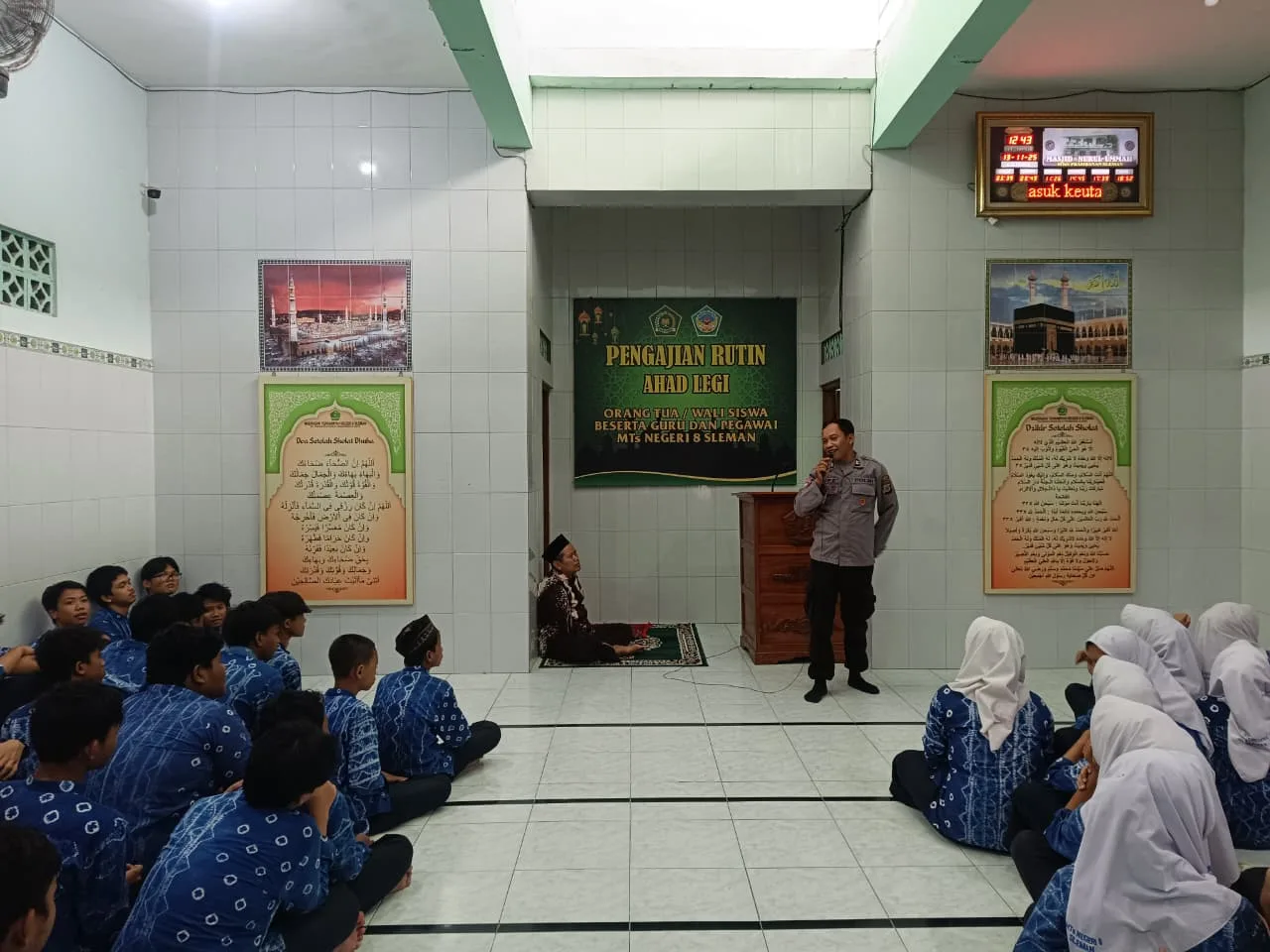 SMA Kemala Taruna Bhayangkara Sosialisasikan PPDB kepada Siswa MTsN 8 Sleman