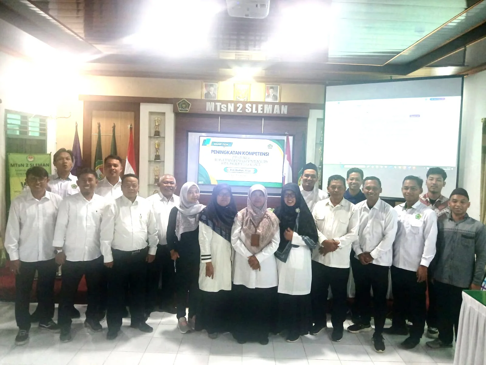 Tingkatkan Kompetensi, Guru PJOK MTsN 8 Sleman Ikuti Pelatihan Pembelajaran Mendalam dan KBC