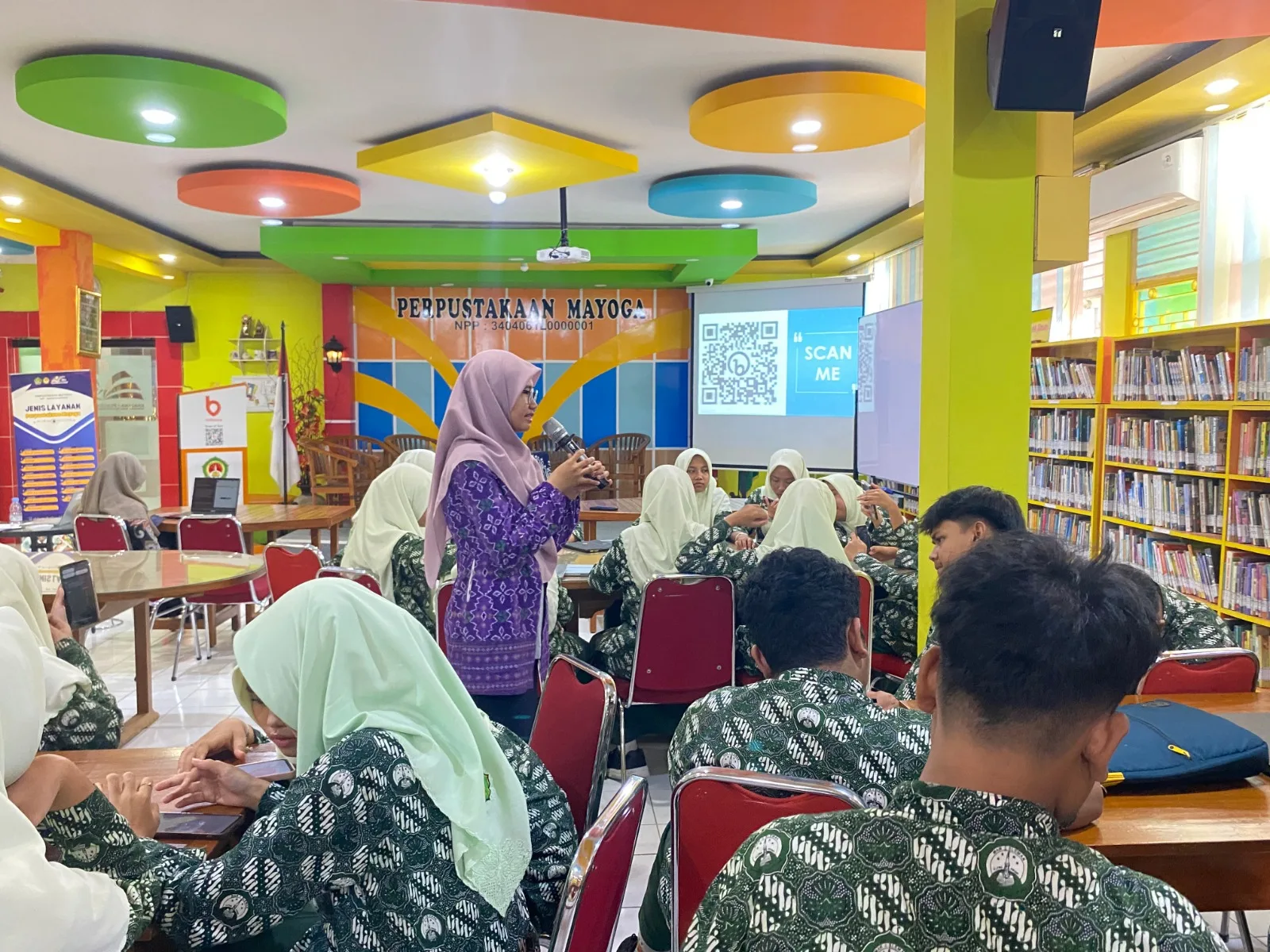 Perpustakaan MAN 3 Sleman Lanjutkan Sosialisasi E-Library 2025 untuk Siswa Kelas X