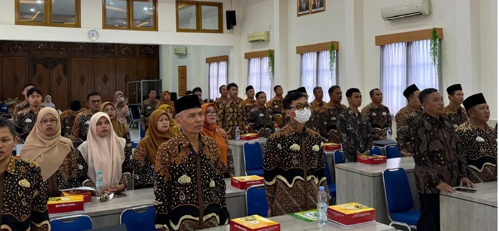 Tingkatkan Sinergi dan Kinerja, MTs N 3 Sleman Ikuti Pertemuan Kepala Tata Usaha se-DIY di MAN 1 Yogyakarta
