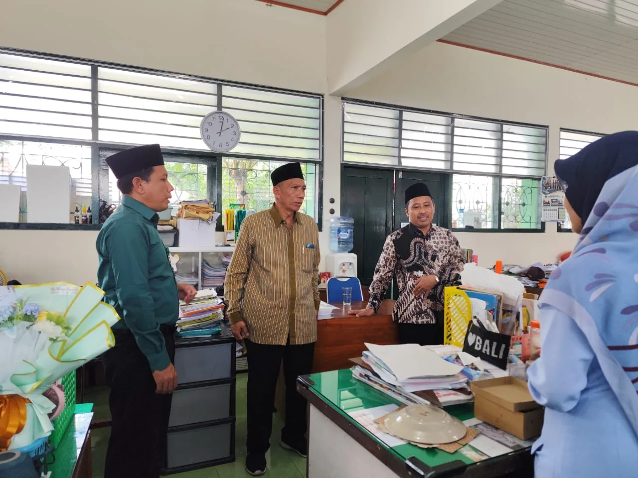 Kakan Kemenag Sleman Mendadak Kunjungi MTsN 3 Sleman: Soroti Progres Masjid dan Arah Kerja Paperless