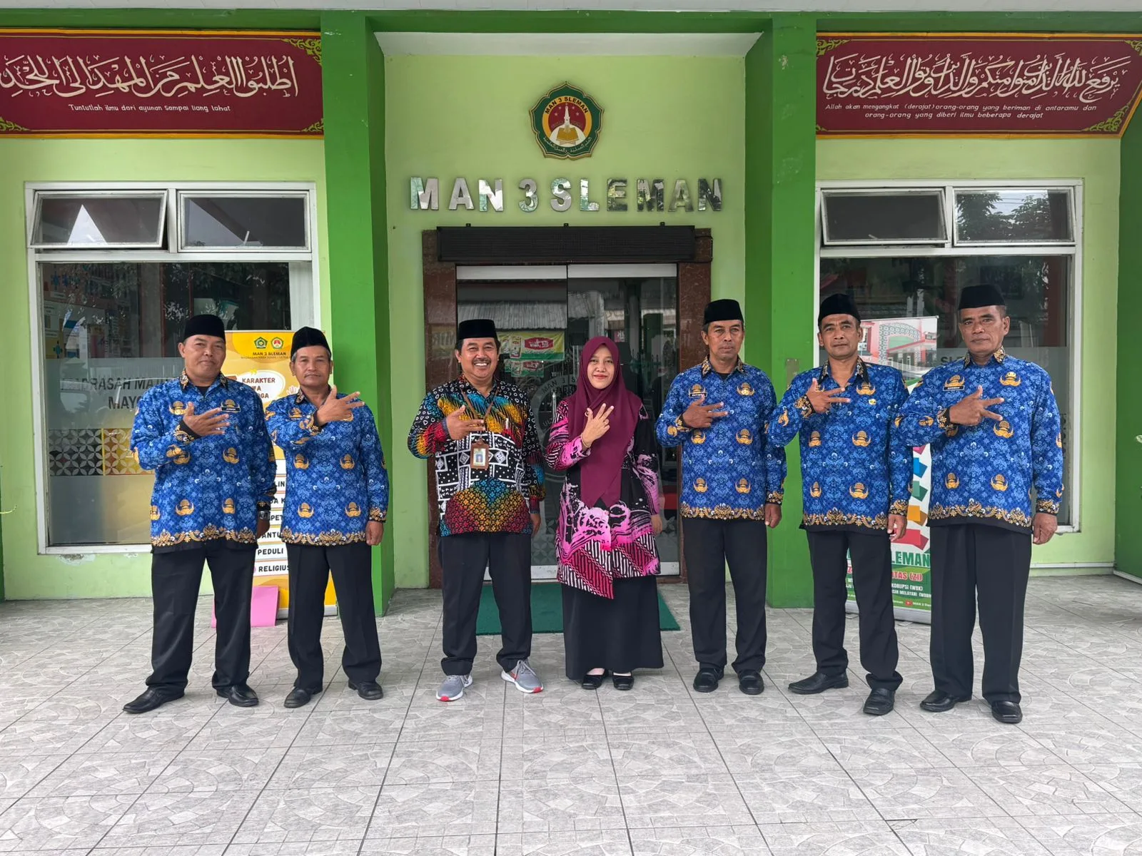 Lima Pegawai MAN 3 Sleman Terima SK PPPK Paruh Waktu
