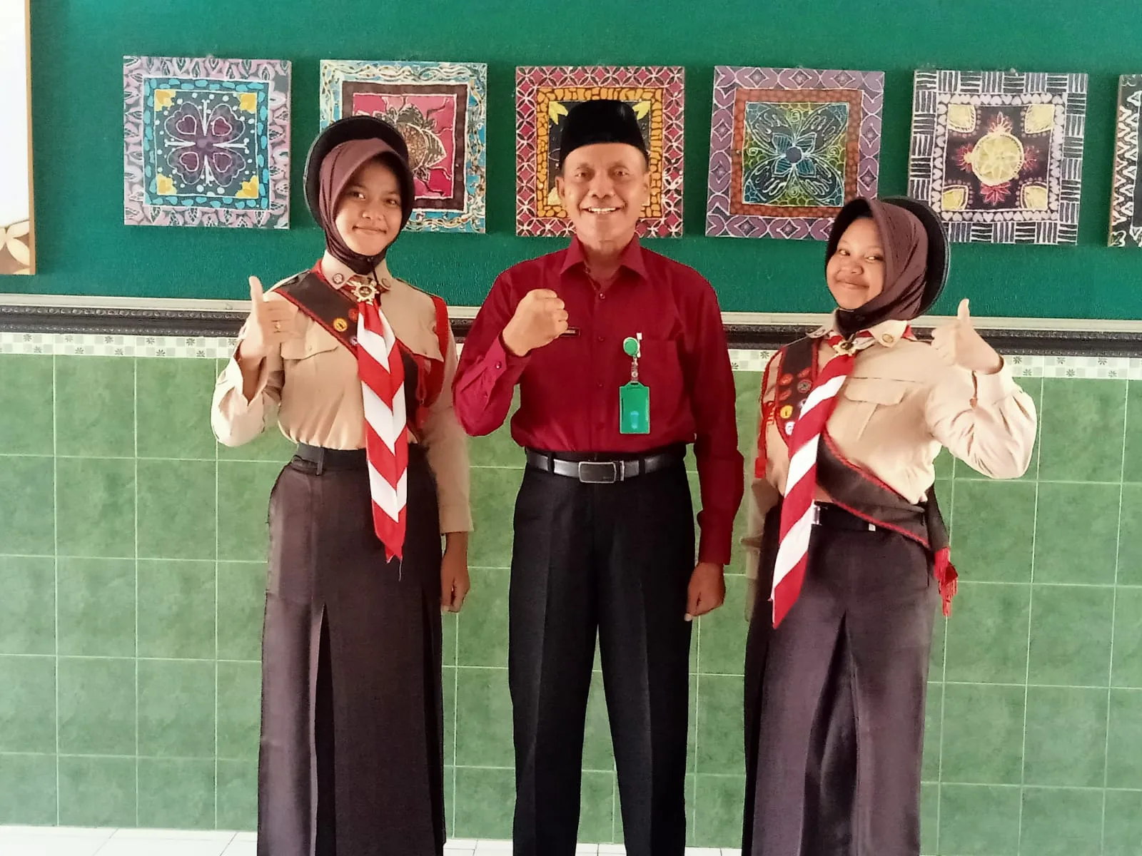 Siswa MTsN 8 Sleman Terpilih Ikuti Dianpinru Kwarcab di Bumi Perkemahan Kebon Ndeso