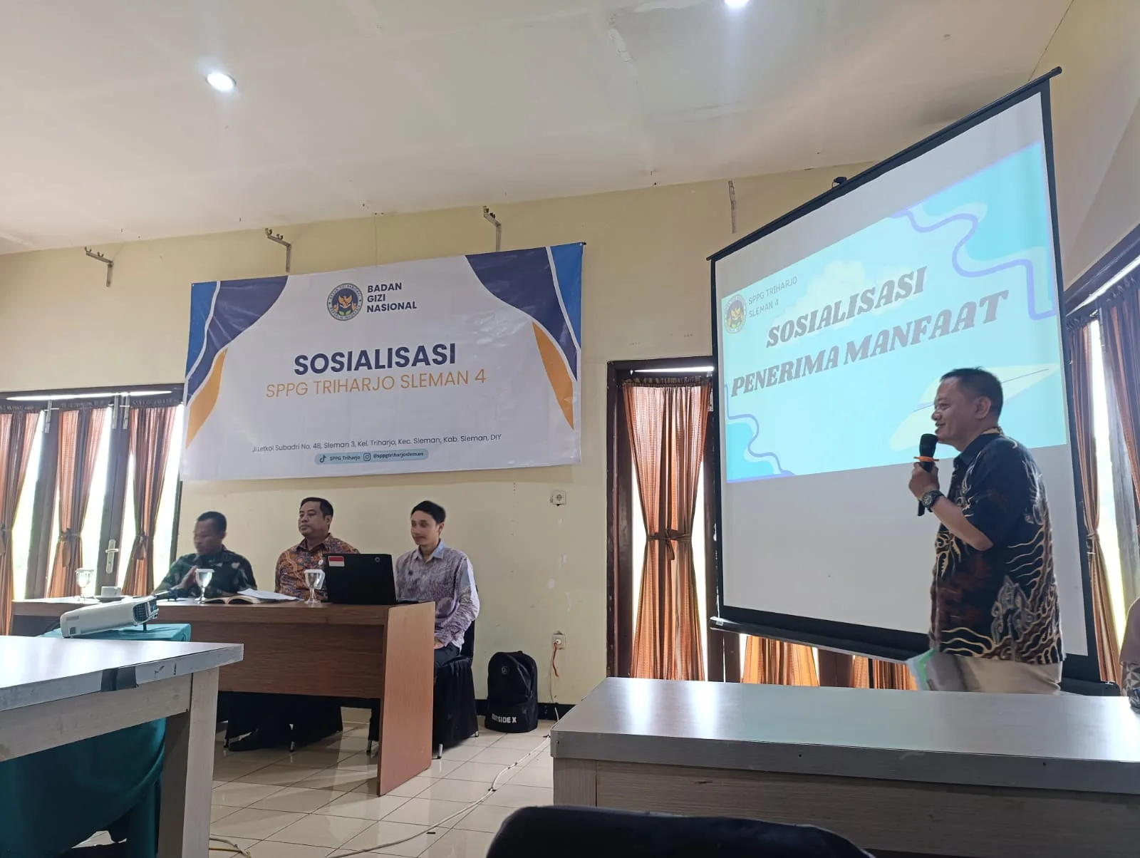 Sosialisasi SPPG Triharjo: MTsN 2 Sleman Pastikan Hak Penerima Manfaat Tersampaikan