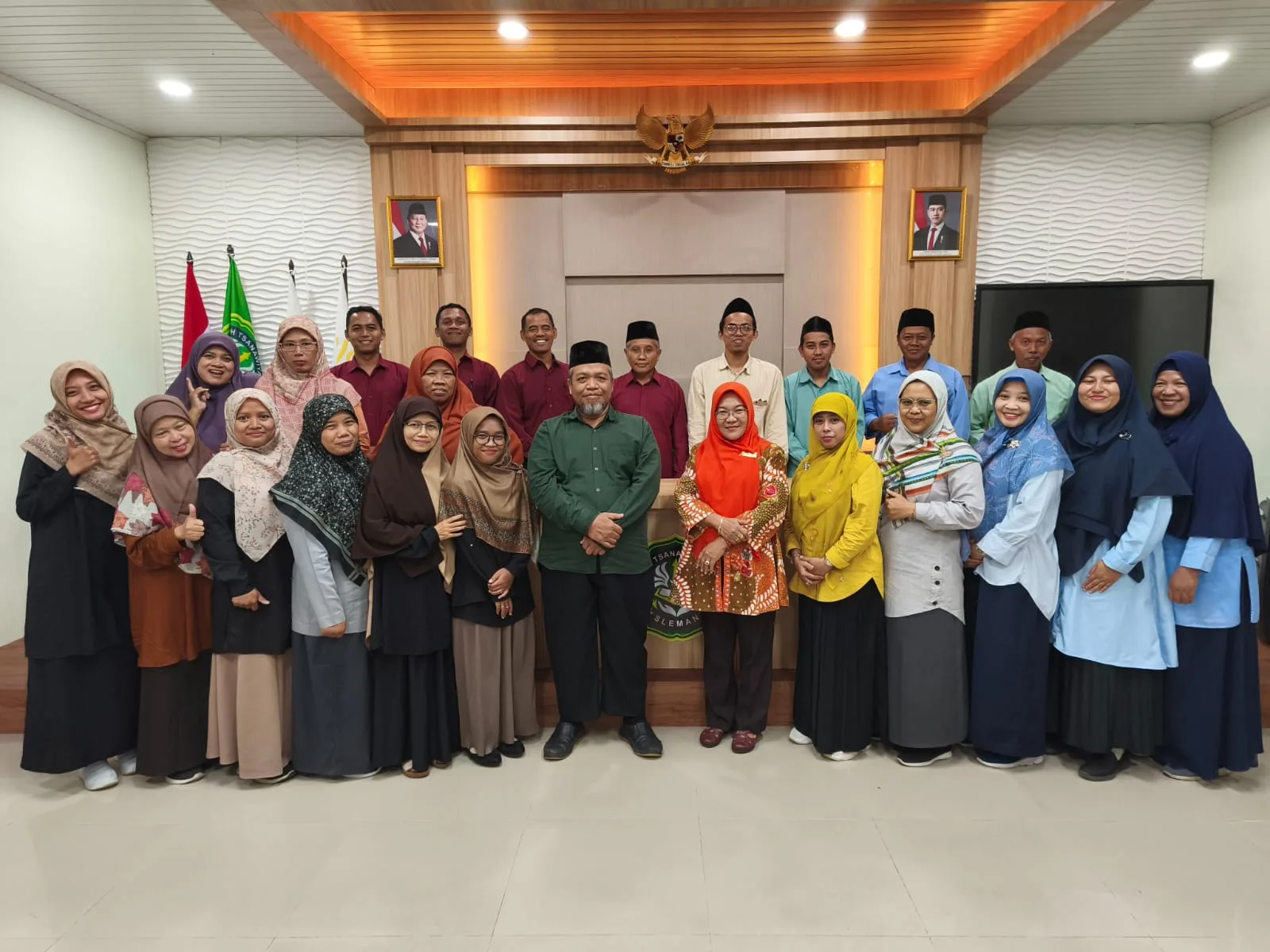 BDK Semarang Hadirkan Materi Penguatan Metode Pembelajaran di MTsN 1 Sleman