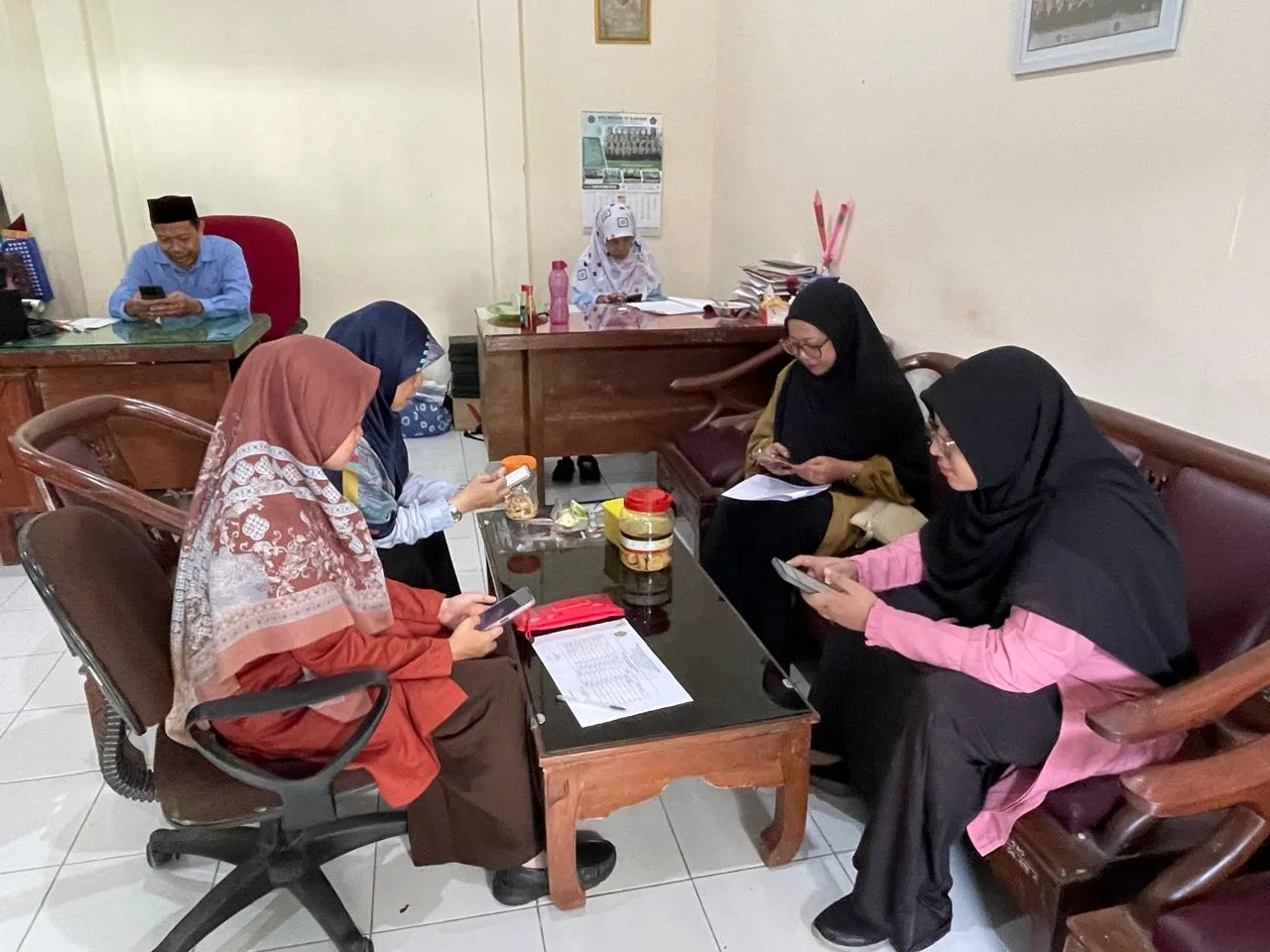 Guru dan Siswa MTsN 10 Sleman Ikuti Asesmen Moderasi Beragama