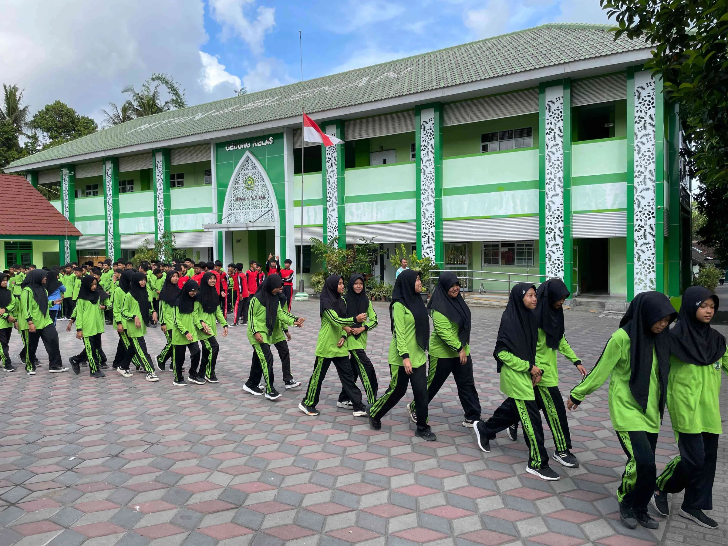 Jalan Sehat MTsN 4 Sleman, Ajang Rekreasi Usai ASAS